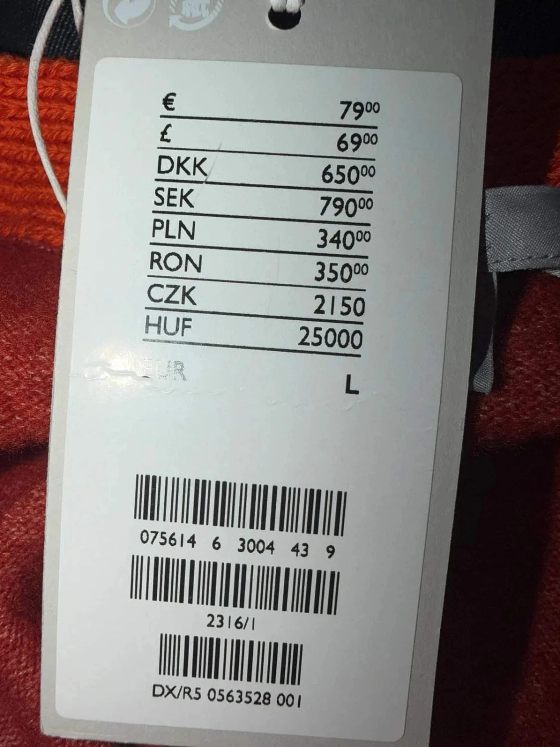 Lichte trui cos maat l in zeer goede staat – photo 8